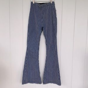 Altard State Striped Flare Jeans